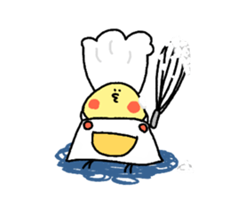 cockatiel and Java sparrow2(surreal) sticker #14350391