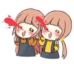 Megu & Mugi : Ver.2 sticker #14351026
