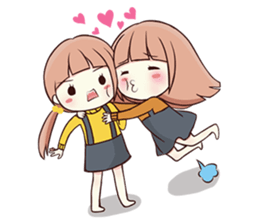 Megu & Mugi : Ver.2 sticker #14351027