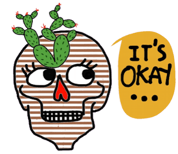 Skull Lover in December sticker #14351376