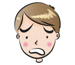 small eye man sticker #14351837