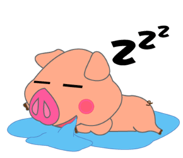 Cute PIG PIG sticker #14351874