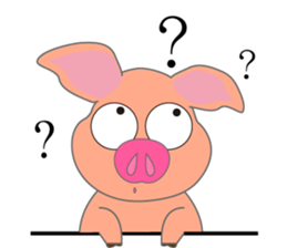 Cute PIG PIG sticker #14351877