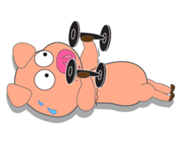 Cute PIG PIG sticker #14351879