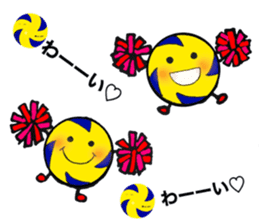 woman volleyball2 sticker #14352205