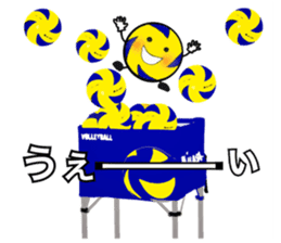 woman volleyball2 sticker #14352206