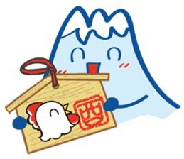 Fujiyama Boy (New year Stickers 2017) sticker #14352593