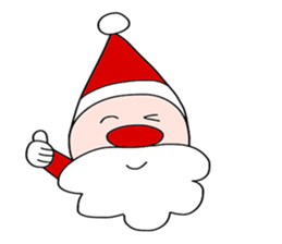 Santa sticker #14352647