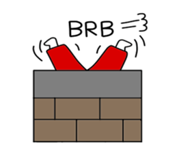 Santa sticker #14352649