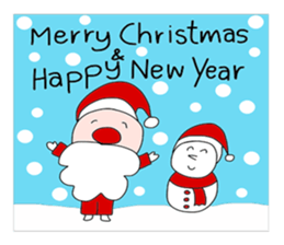 Santa sticker #14352653