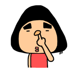 ONIGIRI to yobanaide sticker #14353198