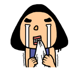 ONIGIRI to yobanaide sticker #14353200