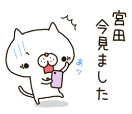Miyata Nyanko's Sticker sticker #14353872