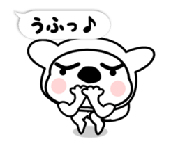 DubBear emotion&Balloon Winter Ver. sticker #14353963