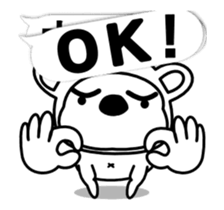 DubBear emotion&Balloon Winter Ver. sticker #14353973