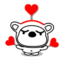 DubBear emotion&Balloon Winter Ver. sticker #14353976