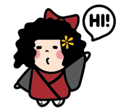 Little Happy Girl sticker #14354180