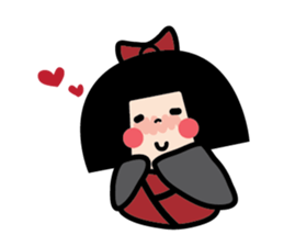 Little Happy Girl sticker #14354183