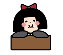 Little Happy Girl sticker #14354192