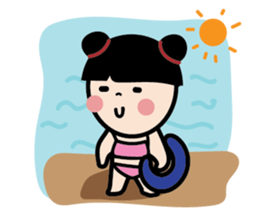 Little Happy Girl sticker #14354194