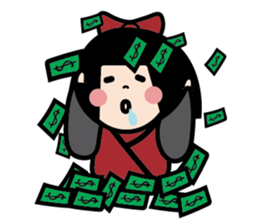 Little Happy Girl sticker #14354195