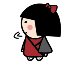 Little Happy Girl sticker #14354202