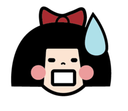 Little Happy Girl sticker #14354206