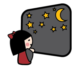 Little Happy Girl sticker #14354209