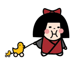 Little Happy Girl sticker #14354210