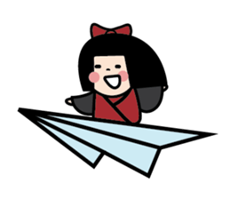 Little Happy Girl sticker #14354212
