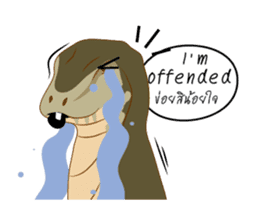 Varanus salvator Fun++ sticker #14354662