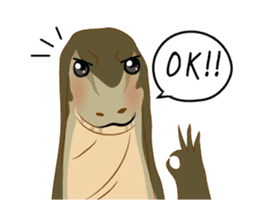Varanus salvator Fun++ sticker #14354665