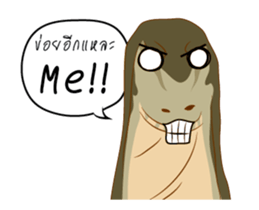 Varanus salvator Fun++ sticker #14354667