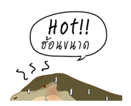 Varanus salvator Fun++ sticker #14354668