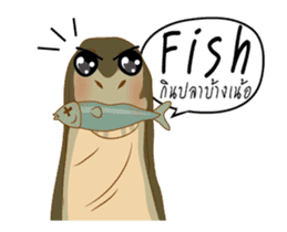 Varanus salvator Fun++ sticker #14354671