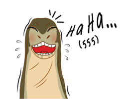 Varanus salvator Fun++ sticker #14354672