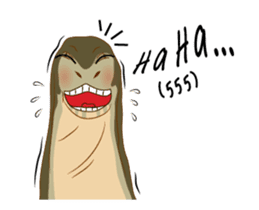 Varanus salvator Fun++ sticker #14354672