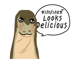 Varanus salvator Fun++ sticker #14354676