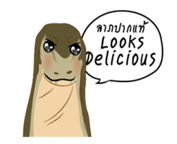 Varanus salvator Fun++ sticker #14354676