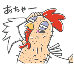 torijin chicken bird sticker #14354791