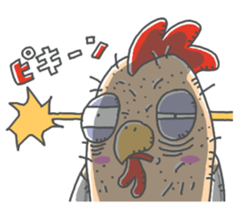 torijin chicken bird sticker #14354796