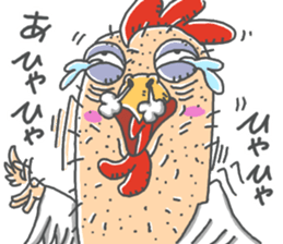 torijin chicken bird sticker #14354803