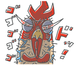 torijin chicken bird sticker #14354809