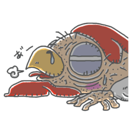 torijin chicken bird sticker #14354814