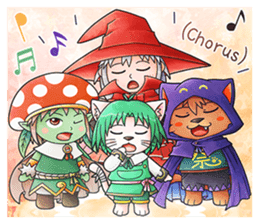 Matsuri's Phantasy Story 5 sticker #14355224