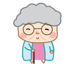 Humor Grandmother sticker #14355694