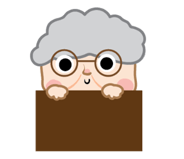 Humor Grandmother sticker #14355698