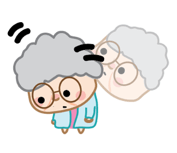 Humor Grandmother sticker #14355699