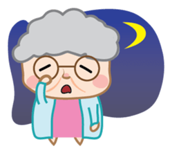 Humor Grandmother sticker #14355700