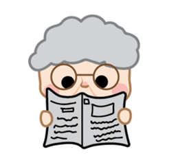 Humor Grandmother sticker #14355702